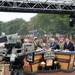ESPN's "College GameDay" hosts stand by during a break in the broadcast while filming in front of a huge crowd at Ingalls Mall on the University of Michigan campus on Saturday, September 7, 2013. Melanie Maxwell | AnnArbor.com